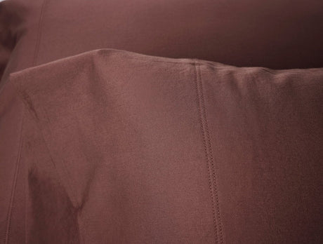 Cloud Soft Organic Sateen Mulberry Pillowcases 3 | Coyuchi at Fig Linens and Home