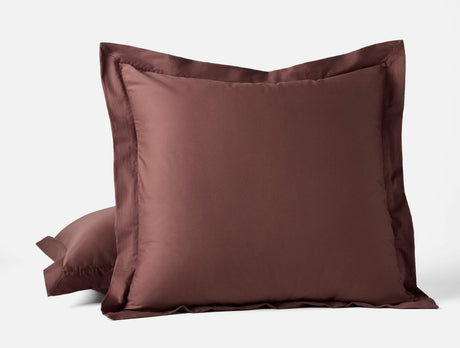 Cloud Soft Organic Sateen Mulberry Euro Sham | Coyuchi at Fig Linens and Home