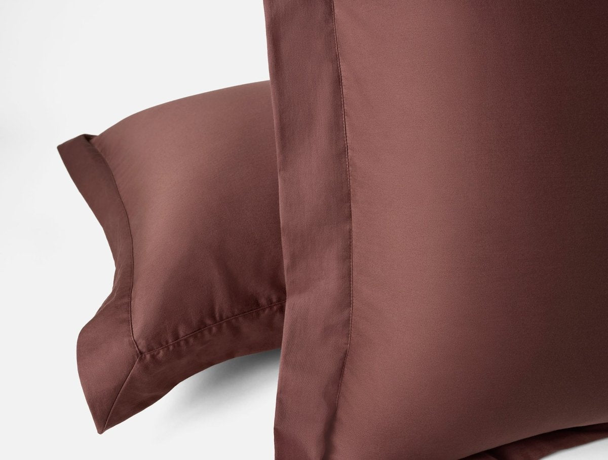 Cloud Soft Organic Sateen Mulberry Euro Sham 4 | Coyuchi at Fig Linens and Home