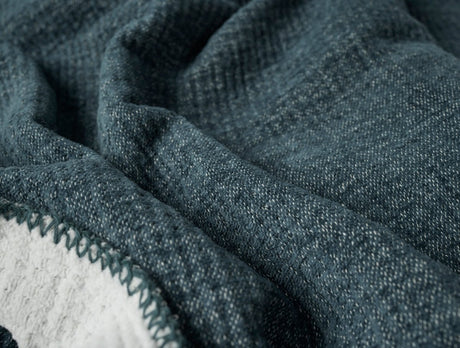 Coyuchi Cozy Cotton Twilight Blue Swatch 1 at Fig Linens and Home