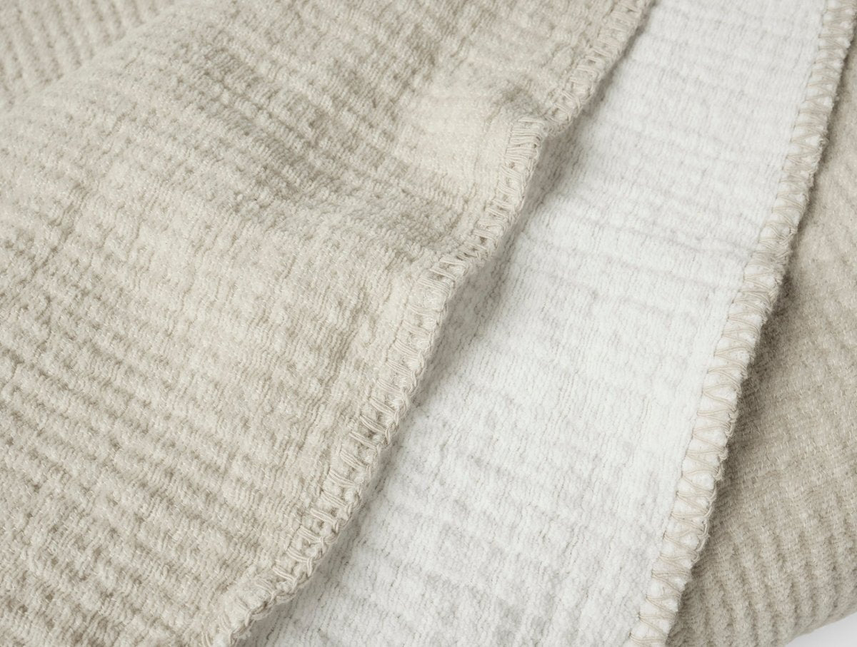 Coyuchi Cozy Cotton Stone Swatch 2 at Fig Linens and Home