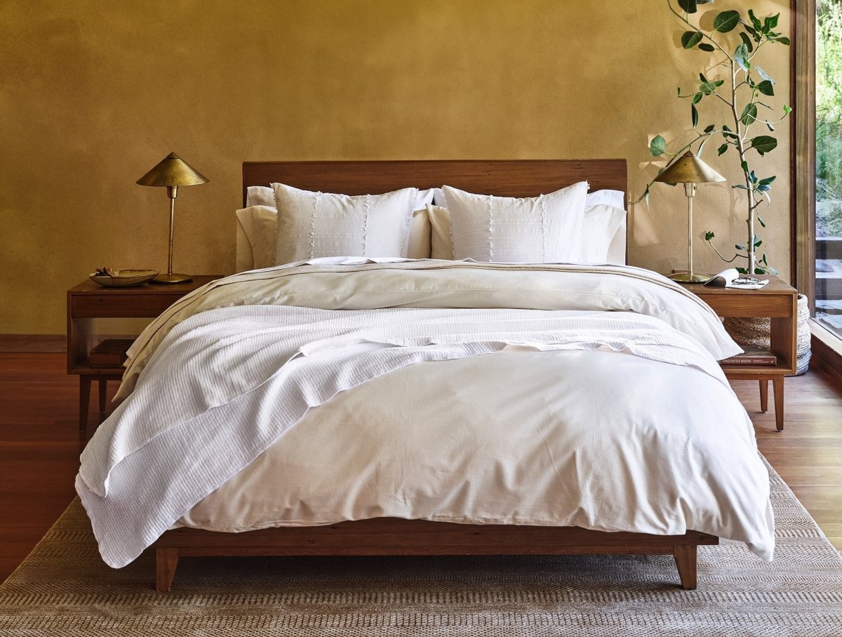 Coyuchi Cozy Cotton Organic Blanket | Fig Linens and Home