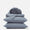 Indigo Chambray Organic Crinkled Percale Sheet Sets by Coyuchi at Fig Linens and Home