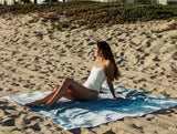 Laguna Organic Beach Blanket by Coyuchi at Fig Linens and Home - View 2