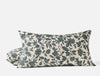 Ophelia Print Midnight Indigo King Sham | Coyuchi at Fig Linens and Home