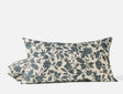 Ophelia Print Midnight Indigo King Sham | Coyuchi at Fig Linens and Home