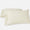 Organic Crinkled Percale Undyed w/ Indigo Gray Pillowcases | Coyuchi at Fig Linens and Home