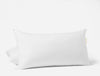 Organic Down Pillow Insert by Coyuchi King Pillow Insert - 20” x 36” (1 Pillow) White at FIG LINENS AND HOME 3