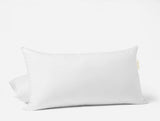 Organic Down Pillow Insert by Coyuchi King Pillow Insert - 20” x 36” (1 Pillow) White at FIG LINENS AND HOME 3