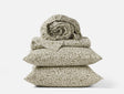 Organic Print Percale Olive Asterid Sheet Set | Coyuchi at Fig Linens and Home
