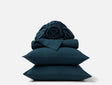 Organic Relaxed Linen Midnight Indigo Sheet Set | Coyuchi at Fig Linens and Home
