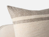 Coyuchi Pampas Organic Throw Pillow Cover at Fig Linens and Home - Detail View 1