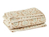 Coyuchi Robles Handstitched Organic Quilts in Fawn and Juniper at Fig Linens and Home