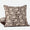 Robles Handstitched Organic Carob w/ Khaki Euro Sham | Coyuchi at Fig Linens and Home