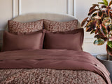 Robles Handstitched Organic Mulberry w/ Carob Sham Styled Room View | Coyuchi at Fig Linens and Home