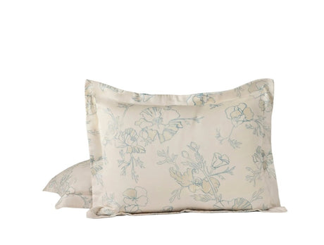 Pillow Sham - Coyuchi Romneya Organic Print Bedding at Fig Linens and Home