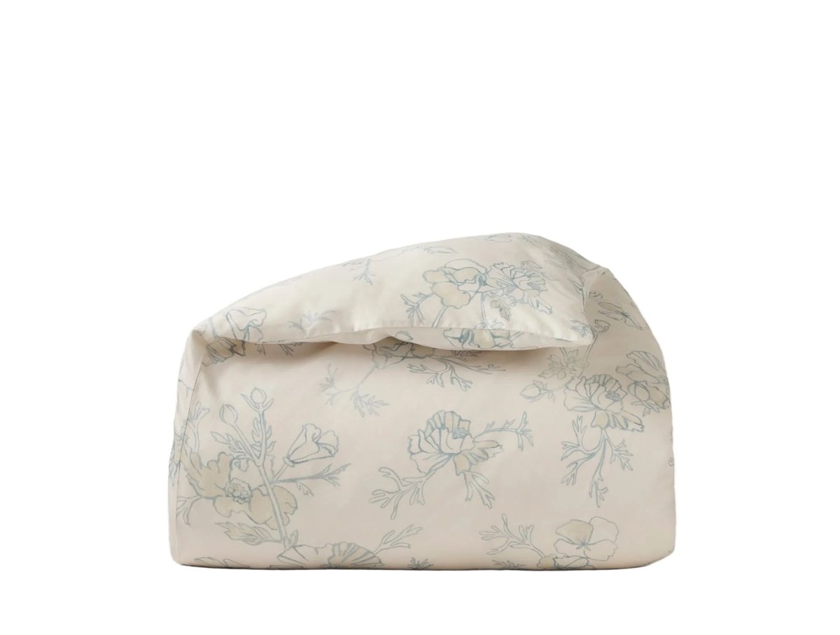 Duvet Cover - Coyuchi Romneya Organic Print Bedding at Fig Linens and Home