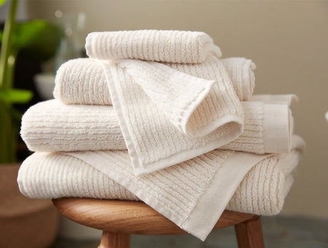 Temescal Undyed Organic Towels by Coyuchi at Fig Linens and Home - Lifestyle 3