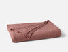 Coyuchi Topanga Plum Blossom Organic Matelasse Blankets | Fig Linens and Home 2