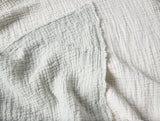 Coyuchi Topanga Tidal Chambray Organic Matelasse Coverlet Swatch at Fig Linens and Home 1