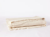 Coyuchi Topanga Undyed Organic Matelasse Featherweight Coverlet | Blankets at Fig Linens and Home