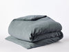 Coyuchi Marine Toro Canyon Organic Bedding by Coyuchi - Duvet Cover at Fig Linens and Home