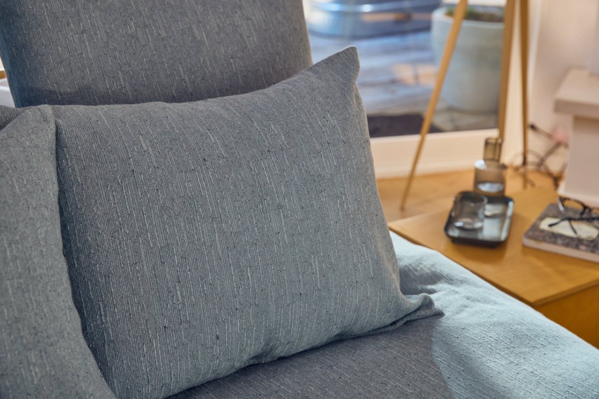 Coyuchi Marine Toro Canyon Organic Bedding by Coyuchi - Euro Shams at Fig Linens and Home
