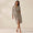 Unisex Organic Waffle Marled Shadow Stripe Robe | Coyuchi at Fig Linens and Home
