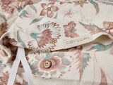 Duvet Pattern View 2 - Viola Print Coyuchi Organic Bedding at Fig Linens and Home