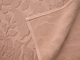 Wildflower Organic Bath Rug by Coyuchi in Antique Rose at Fig Linens and Home 3
