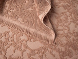 Detail of Towel - Coyuchi Wildflower Antique Rose Organic Bath Collection at Fig Linens and Home 2