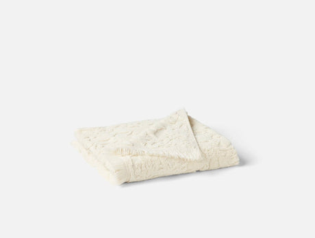 Hand Towel - Coyuchi Wildflower Undyed Organic Cotton Bath Collection at Fig Linens and Home