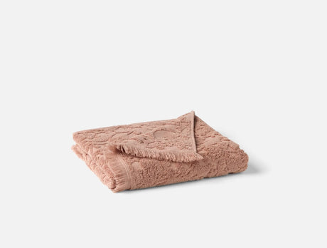 Hand Towel - Coyuchi Wildflower Antique Rose Organic Cotton Bath Collection at Fig Linens and Home