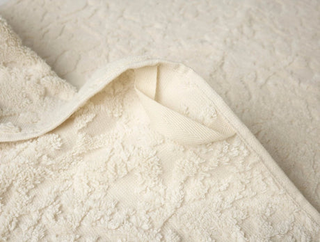 Detail of Towel - Coyuchi Wildflower Undyed Organic Cotton Bath Collection at Fig Linens and Home 1