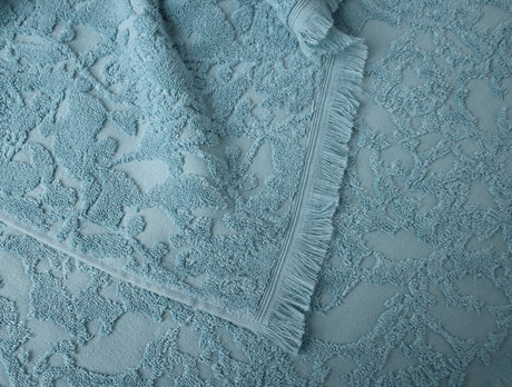 Detail of Towel - Coyuchi Wildflower Pacific Organic Cotton Bath Collection at Fig Linens and Home 2