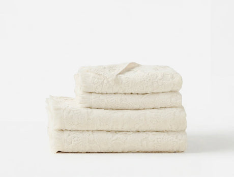 Undyed Wildflower Organic Cotton Bath Towels & Hand Towels by Coyuchi at Fig Linens and Home