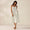 Women's Isla Organic Cotton Undyed w/ Indigo Gray Night Dress | Coyuchi at Fig Linens and Home