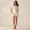 Women's Isla Organic Cotton Undyed w/ Hazel Rosehip Short Sleeve Pajama Set | Coyuchi at Fig Linens and Home