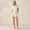 Women's Isla Organic Cotton Undyed w/ Indigo Gray Short Sleeve Pajama Set | Coyuchi at Fig Linens and Home