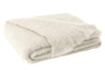 Lands Downunder Brushed Mohair Throw Cream by Lands Downunder - 51" W X 72" L Cream at FIG LINENS AND HOME - 1