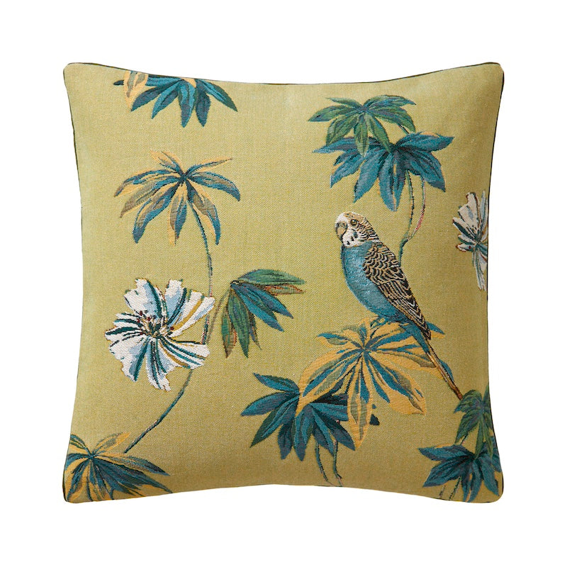 Iosis Throw Pillow - Tropical Avocat Decorative Pillow by Iosis - Yves Delorme