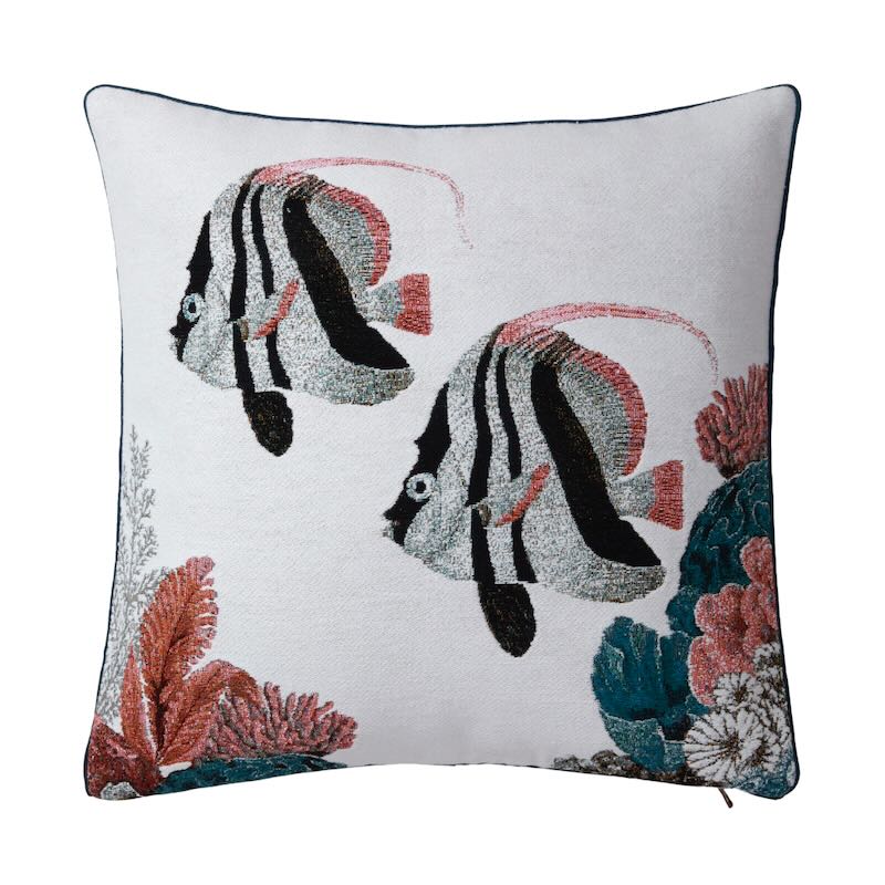 Mahe Ecume 2 Decorative Pillow by Iosis at Fig Linens and Home