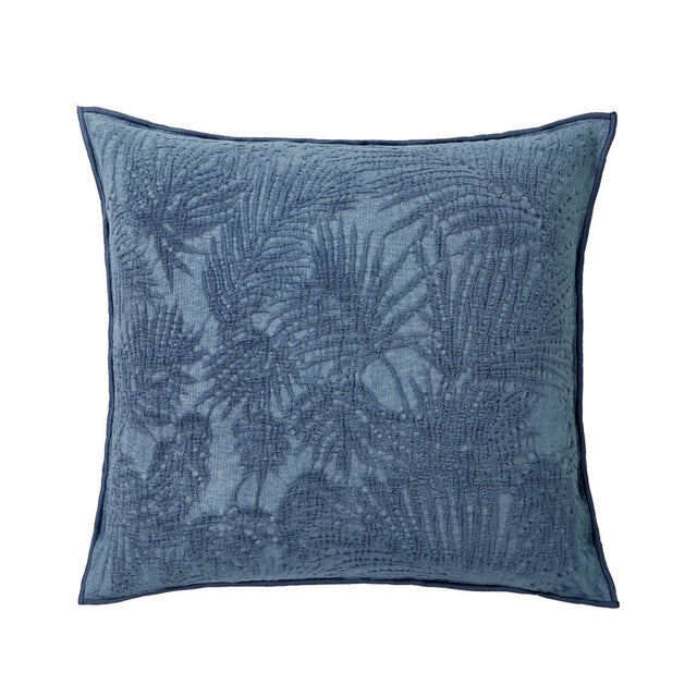 Verone Denim Decorative Pillow by Iosis at Fig Linens and Home