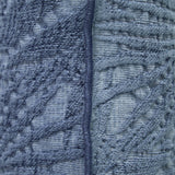 Seam Verone Denim Decorative Pillow by Iosis at Fig Linens and Home