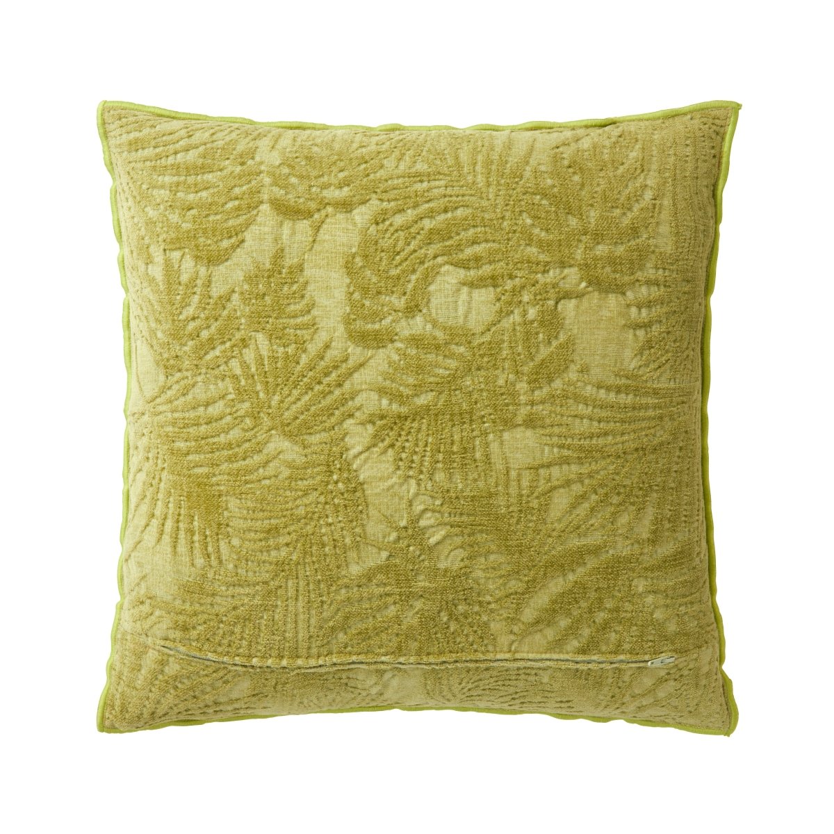 Back Verone Olive Decorative Pillow by Iosis at Fig Linens and Home