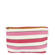 Burlington Stripe Fuchsia Toiletry Bag - Designers Guild at Fig Linens and Home 151