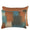 Carres ombres Terracotta Decorative Pillow - Designers Guild at Fig Linens and Home 50