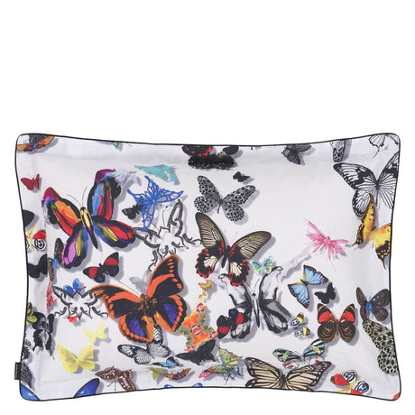 Queen Pillow Shams - Set of 2 - Christian Lacroix Butterfly Parade Opalin Bedding