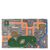 Standard Floor Rug - Christian Lacroix En Allant Aux Baux Cypres Rug at Fig Linens and Home