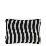 Christian Lacroix Roubine Taureau Decorative Pillow Decorative Pillow 12” x 16” Black and White at FIG LINENS AND HOME 5
